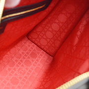 Christian Dior Black Lambskin Lady Dior Cannage 2way Handbag 18-MA-0138 122746