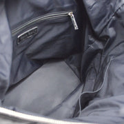 Chanel Black Fur Lambskin Paris-Biarritz Tote Handbag 161293
