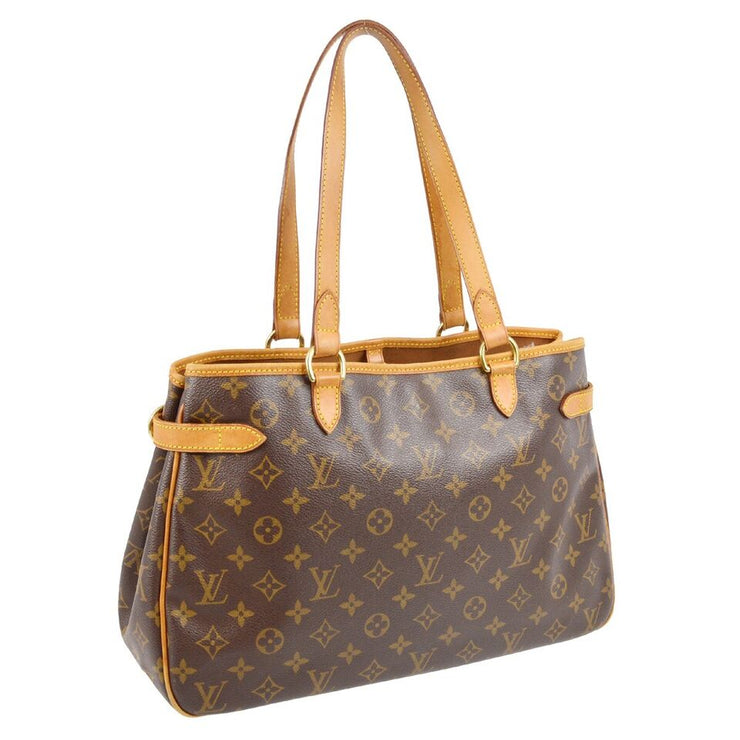 Louis Vuitton Monogram Batignolles Horizontal Tote Handbag M51154 DU0065 121950
