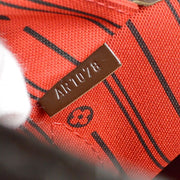 Louis Vuitton Damier Neverfull MM Shoulder Tote Bag N51105 AR1078 151253