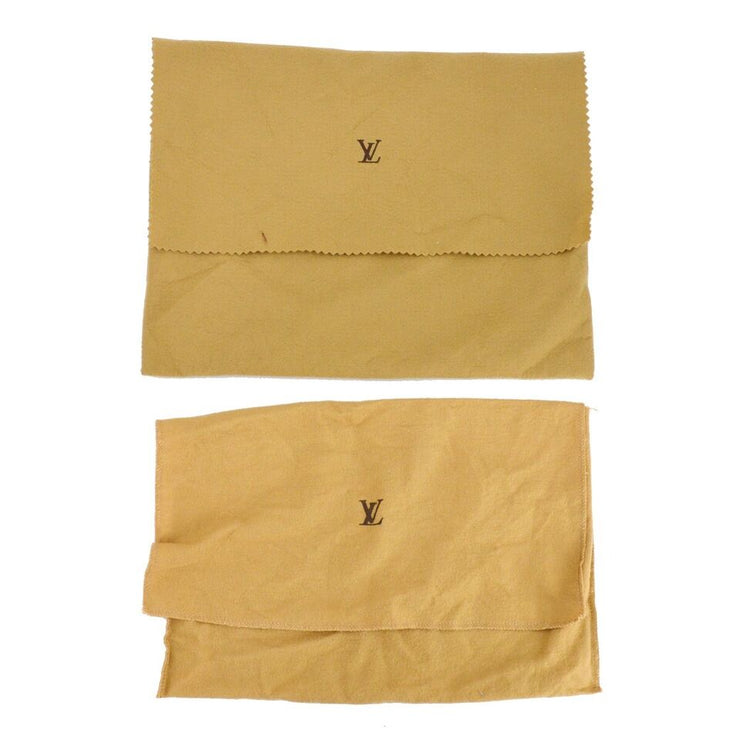 LOUIS VUITTON Dust Bag 10 Set Brown Beige 100% Cotton  111737