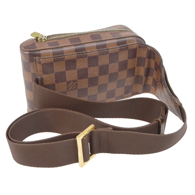 LOUIS VUITTON GERONIMOS SHOULDER WAIST BAG DAMIER EBENE N51994 UB5105 88032