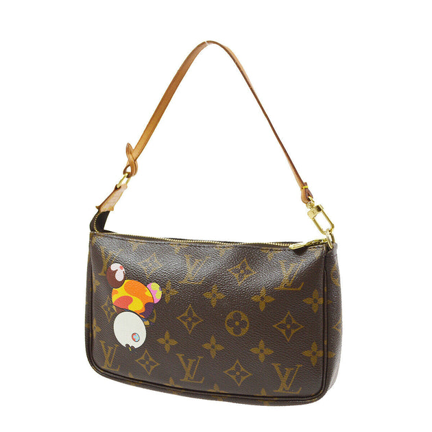 LOUIS VUITTON POCHETTE ACCESSOIRES HAND BAG MONOGRAM PANDA M51981 6181 –  brand-jfa