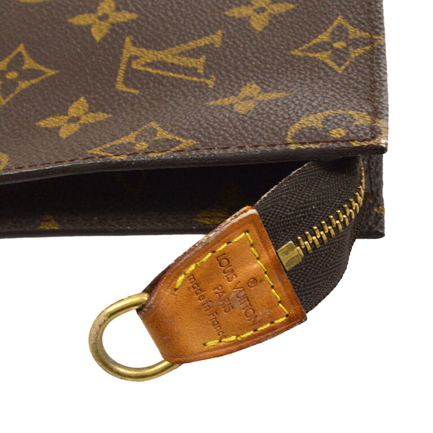 LOUIS VUITTON BUCKET PM PURSE ATTACHED POUCH BAG MONOGRAM CANVAS VI0939  31326