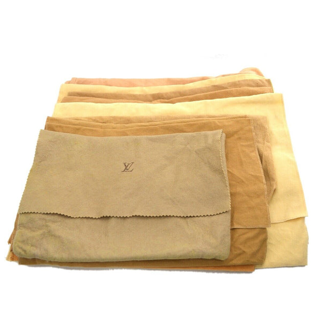 Louis Vuitton Dust Bag 10 Set Brown Beige 100% Cotton Authentic 88148 –  brand-jfa