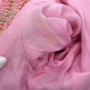 Chanel Double Breasted Jacket Tweed Pink 94A #36 110441