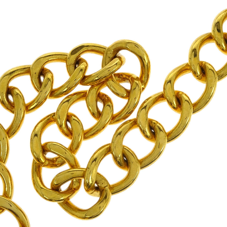 Chanel Gold CC Turnlock Chain Belt 96A 112114
