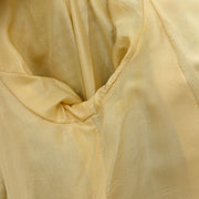 Chanel Double Breasted Jacket Tweed Yellow 94A #36 112267