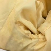 Chanel Double Breasted Jacket Tweed Yellow 94A #36 112267
