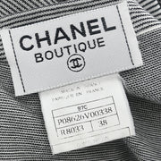 Chanel Dress Black White 97C #38 113611