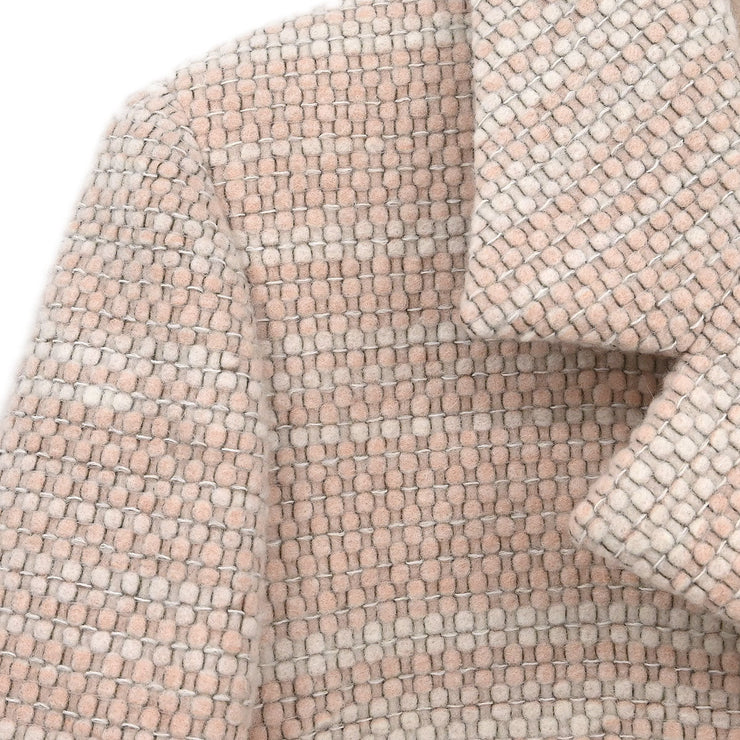 Chanel Single Breasted Coat Pink 01A #38 114322