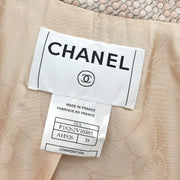 Chanel Single Breasted Coat Pink 01A #38 114322