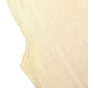 Hermes Ensemble Cardigan Sleeveless Top Off-white #XS 114419