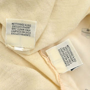 Hermes Ensemble Cardigan Sleeveless Top Off-white #XS 114419