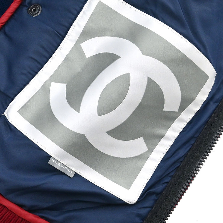 Chanel Sport Line Zip Up Jacket Off-white 114844