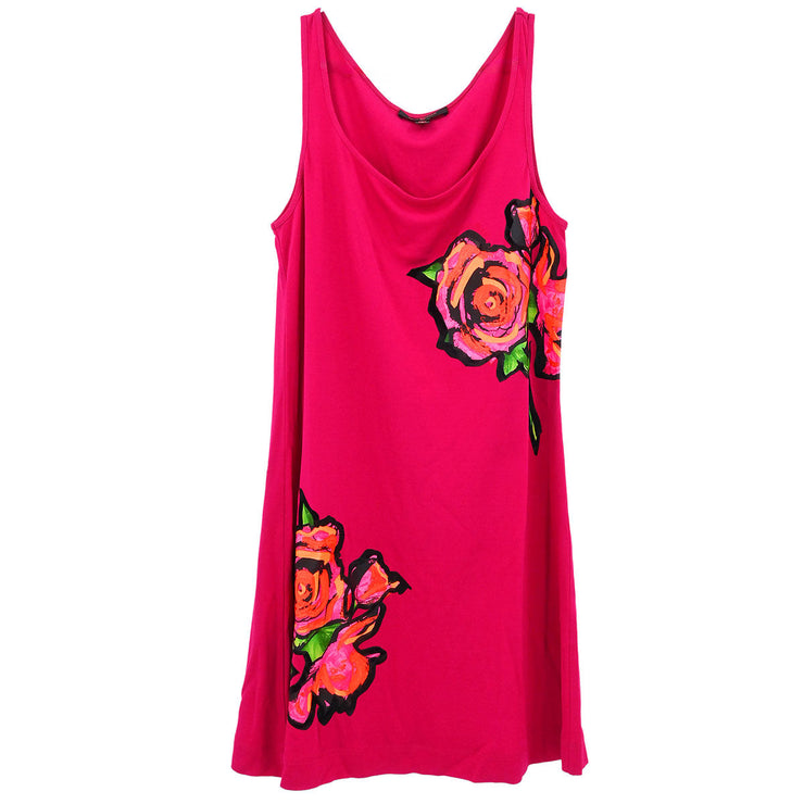 Louis Vuitton Sleeveless Dress Pink RW091T WODR09VDK #38 115247