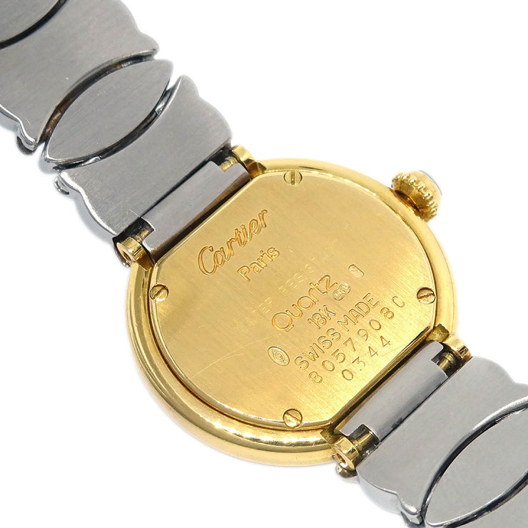 Cartier Must Colisee Belle Epoque Quartz Watch 18KYG 115557