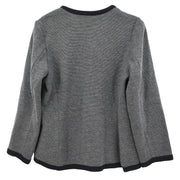 Yves Saint Laurent Single Breasted Jacket Gray STS6A806 #M 115637
