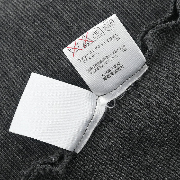 Yves Saint Laurent Single Breasted Jacket Gray STS6A806 #M 115637