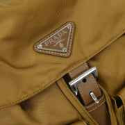 Prada Brown Nylon Backpack BZ2811 L 165 115641