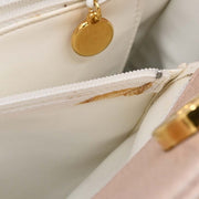 Chanel Light Pink Calfskin Tote Shoulder Bag 115661