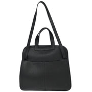 Hermes Black Taurillon Clemence Halzan 31 2way Tote Bag D BT 012 TD 115663