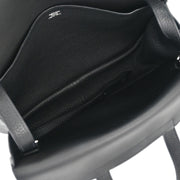 Hermes Black Taurillon Clemence Halzan 31 2way Tote Bag D BT 012 TD 115663
