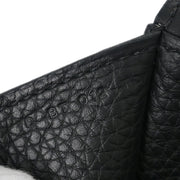 Hermes Black Taurillon Clemence Halzan 31 2way Tote Bag D BT 012 TD 115663