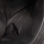 Chanel Black Jacquard Nylon Travel Line Tote Handbag 115678
