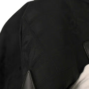 Chanel Black Jacquard Nylon Travel Line Tote Handbag 115678