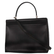 Salvatore Ferragamo Black Gancini 2way Handbag DH-21 9365 115679