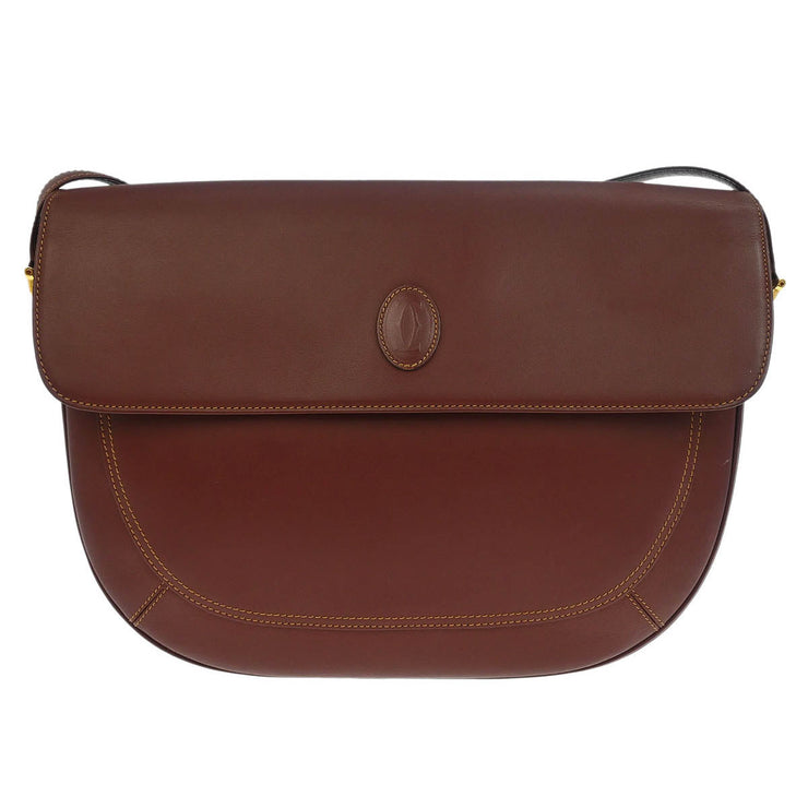 Cartier Bordeaux Shoulder Bag 115682