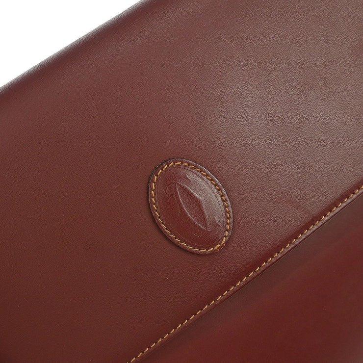 Cartier Bordeaux Shoulder Bag 115682