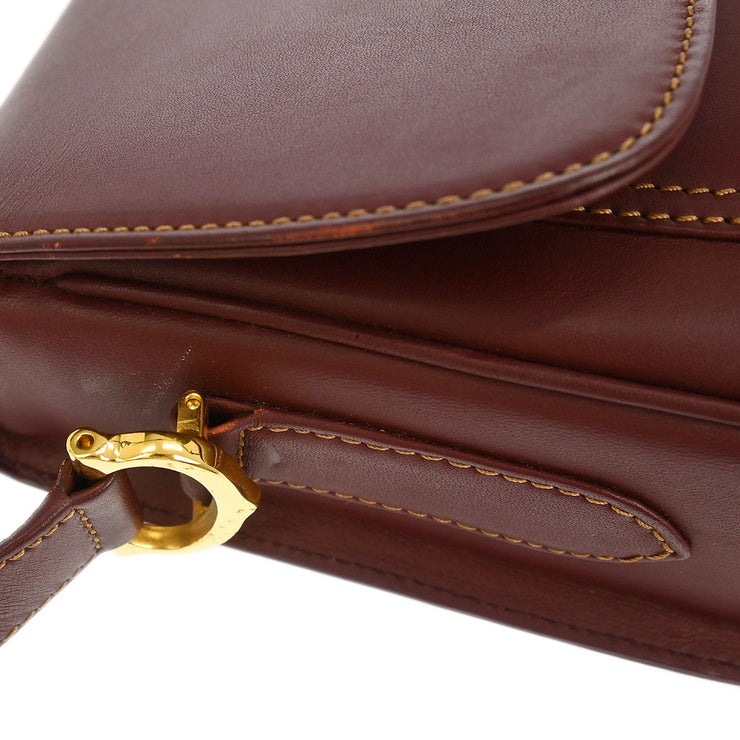 Cartier Bordeaux Shoulder Bag 115682