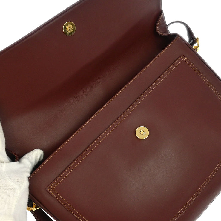 Cartier Bordeaux Shoulder Bag 115682
