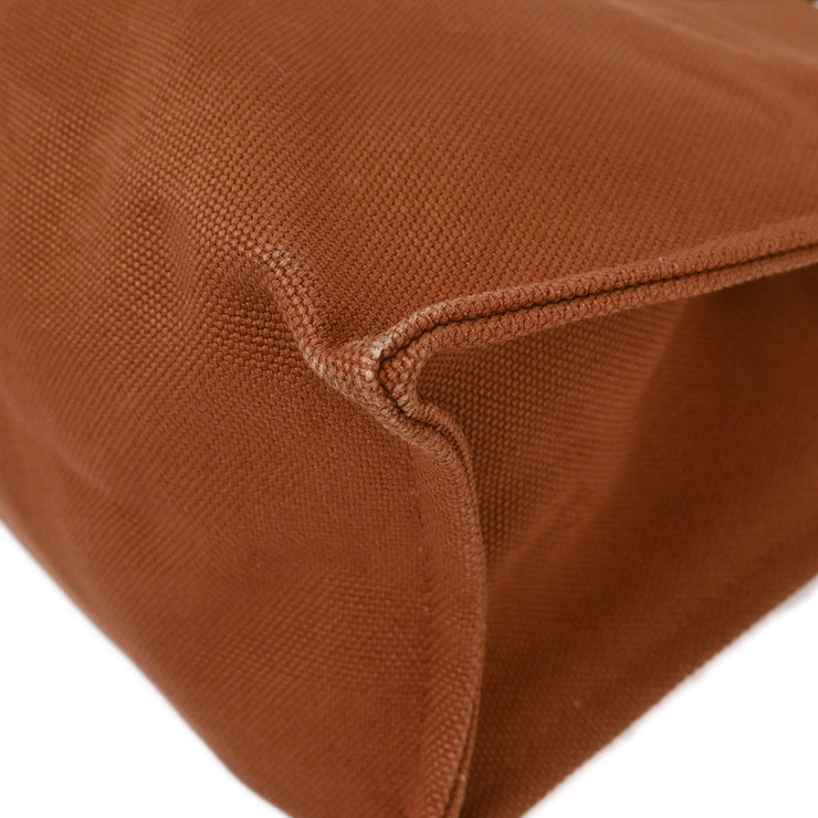 Hermes Brown Canvas Etriviere Elan Tote Bag AR Square:O 115691