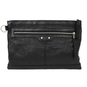 Balenciaga Black Leather Clip M Clutch Bag 273022.1000.E.538735 115708