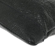 Balenciaga Black Leather Clip M Clutch Bag 273022.1000.E.538735 115708