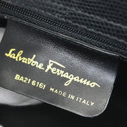 Salvatore Ferragamo Black Vara Bow Handbag BA216161 115709