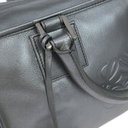 Loewe Silver Lambskin Amazona 28 Handbag 070402 115719