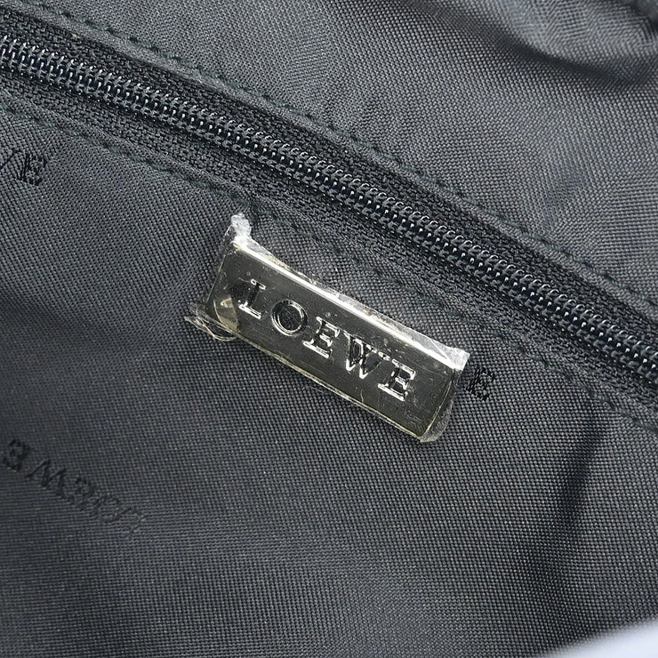 Loewe Silver Lambskin Amazona 28 Handbag 070402 115719