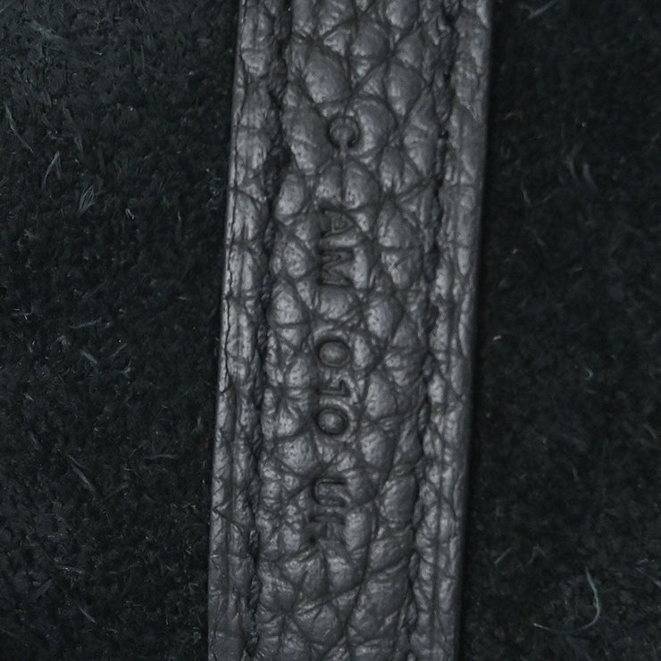 Hermes Black Taurillon Clemence Picotin Lock 18 PM Handbag C AM 010 UH 115728