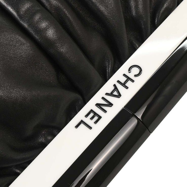 Chanel Black Lambskin Clutch Bag 115733