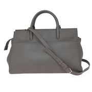 Saint Laurent Gray Cabas Rive 2way Shoulder Handbag VLR400413.1115 115736