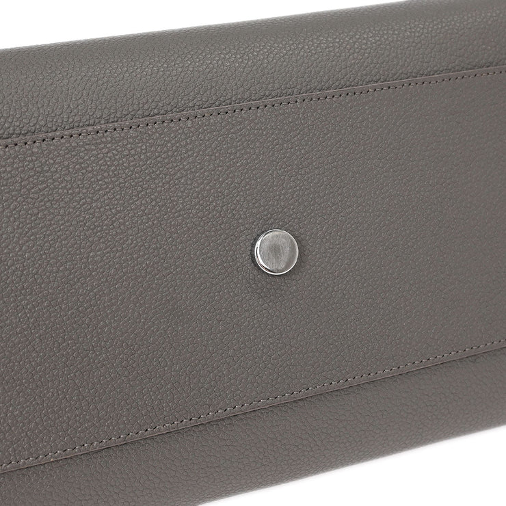 Saint Laurent Gray Cabas Rive 2way Shoulder Handbag VLR400413.1115 115736