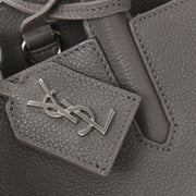 Saint Laurent Gray Cabas Rive 2way Shoulder Handbag VLR400413.1115 115736