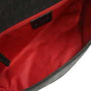 Bvlgari Black Canvas Logomania Handbag LAEGEA 115738
