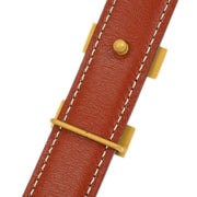 Hermes Black Box Calf Constance Reversible Belt #80 Small Good  Square:A 16 115740