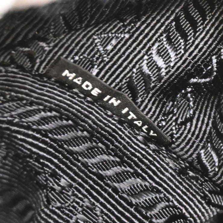 Prada Black Leather Galleria 2way Tote Handbag BN1801 7/A 164 115741