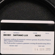 Prada Black Leather Galleria 2way Tote Handbag BN1801 7/A 164 115741